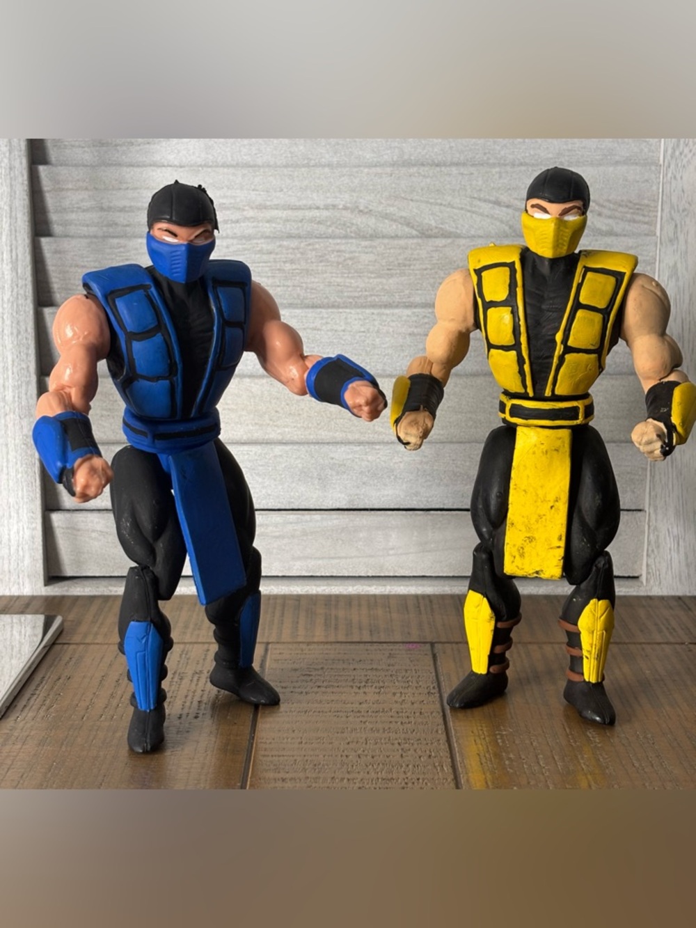 Mortal Kombat Custom Sub-Zero & Scorpion Figure Set - 1/12 Scale OOAK